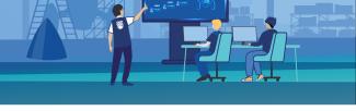 ANIMATED IMAGE OF person pointing at screen
